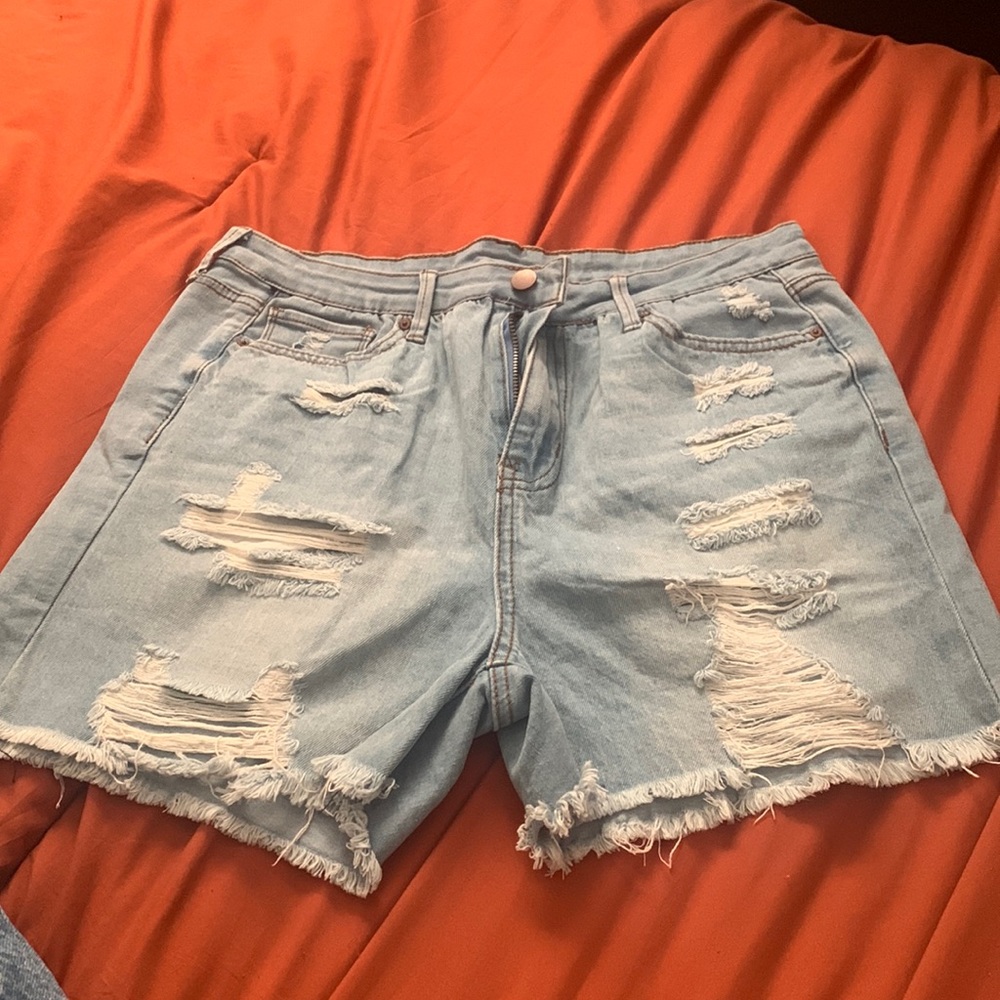 Denim shorts stretchy